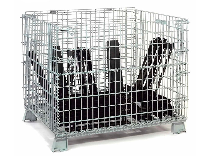 Folding wire containers,4000 lbs