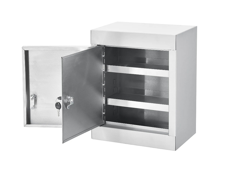 Double dock medical cabinets