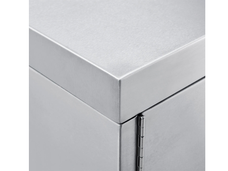 Wall Mount Storage Cabinet, 30"Wx12"Dx30"H, Assembled, 304 Stainless Steel