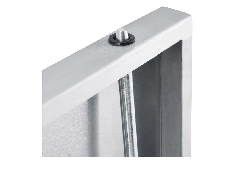 Wall Mount Storage Cabinet, 30"Wx12"Dx30"H, Assembled, 304 Stainless Steel
