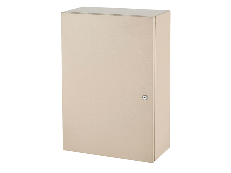 Medium Medicine Cabinet, Double Door/Double Lock, 16"W x 8"D x 24"H, Beige