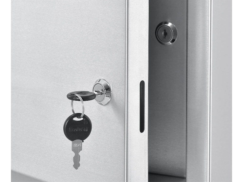 Stainless Steel Medicine Cabinet W/Double Door/Double Lock, 12"Wx8"Dx15"H