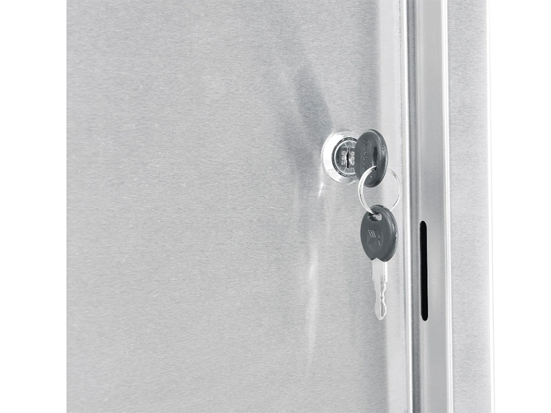 Stainless Steel Medicine Cabinet W/Double Door/Double Lock, 18"Wx10"Dx30"H