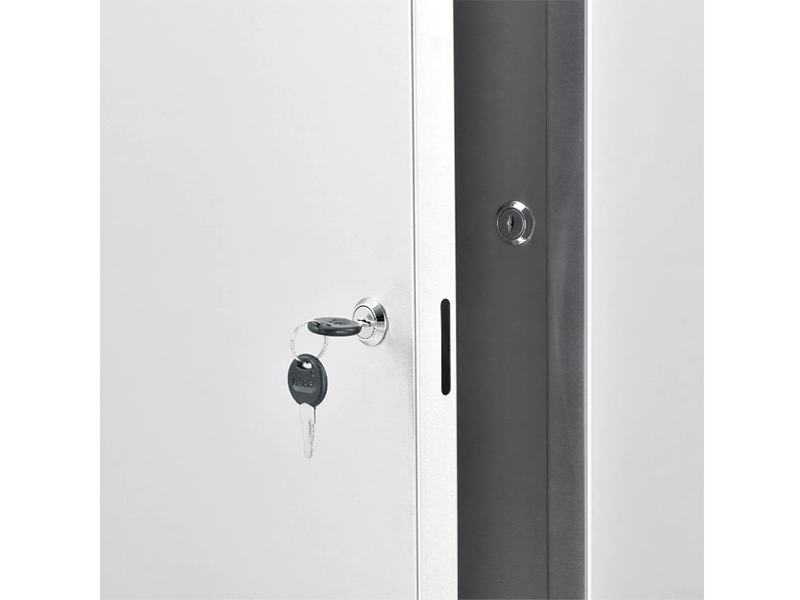 Stainless Steel Medicine Cabinet W/Double Door/Double Lock, 18"Wx10"Dx30"H