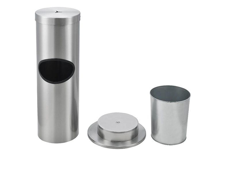 Floor Standing Wet Wipe Dispenser - Stainless Steel