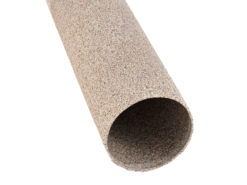 Decorative Bollard Cover, 6' Dia. x 60''H, Stone Finish
