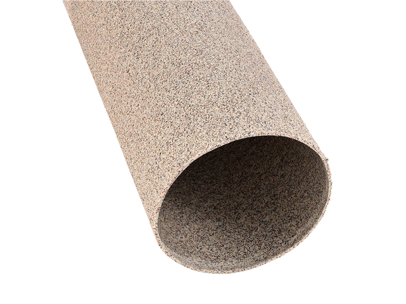 Decorative Bollard Cover, 8' Dia. x 60''H, Stone Finish