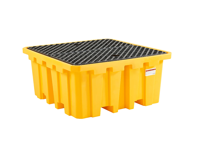 IBC Spill Containment Pallet with Drain, 365 Gallon
