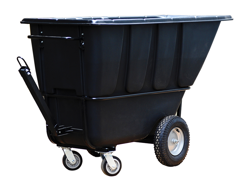 Tilt Truck, 1 cu.yd, Heavy-Duty Towable