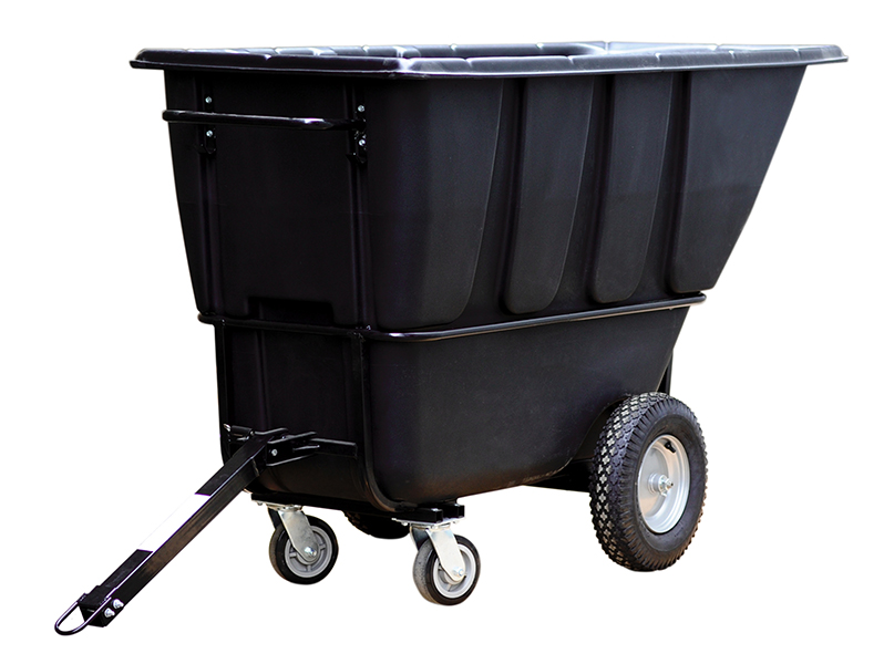 Tilt Truck, 1 cu.yd, Heavy-Duty Towable