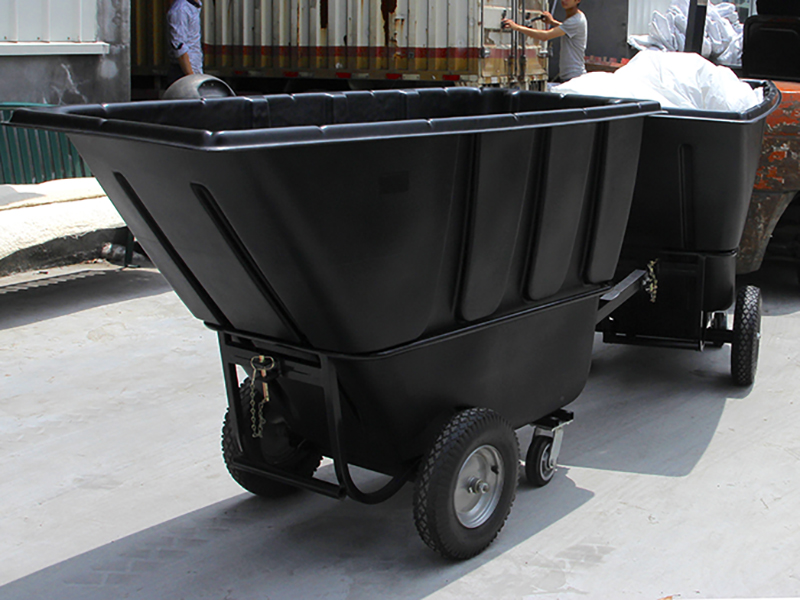 Tilt Truck, 1 cu.yd, Heavy-Duty Towable