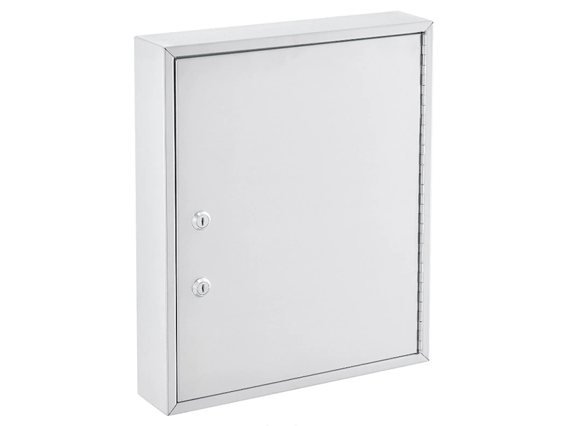Stainless Steel Medical Cabinet W/Double Key Locks, 14"Wx3-18"Dx17-18"H