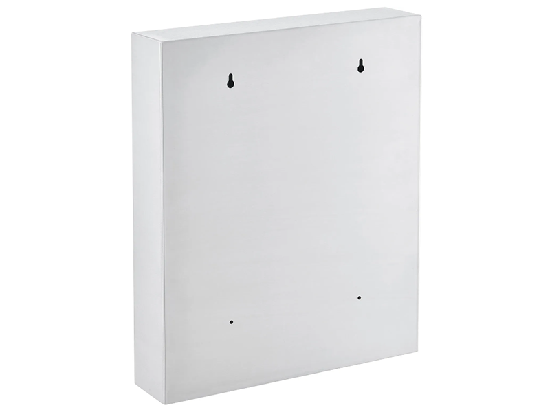 Stainless Steel Medical Cabinet W/Double Key Locks, 14"Wx3-18"Dx17-18"H