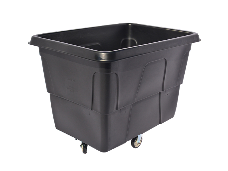 Cube Truck,20 Cu. Ft., 600 Lb. Load,Black