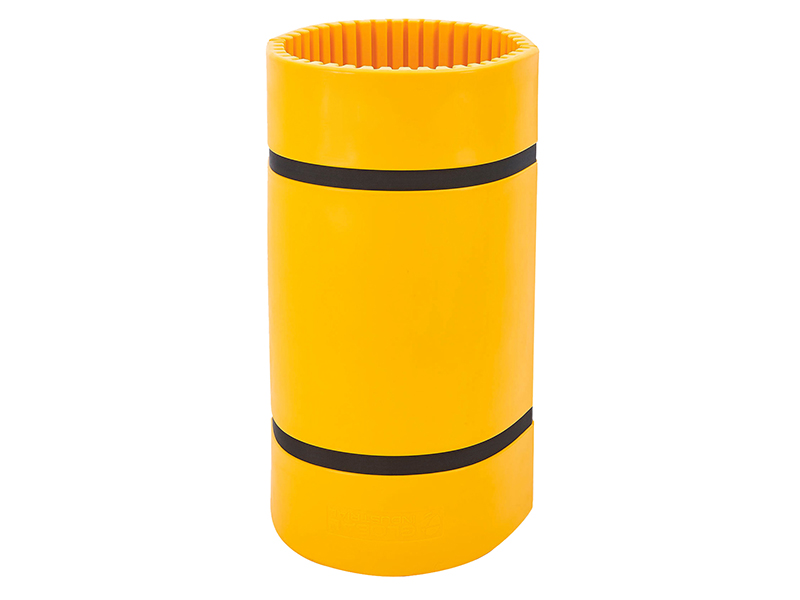 Column Protector For 24" Dia. Concrete Columns, 44"W x 42"H, Yellow