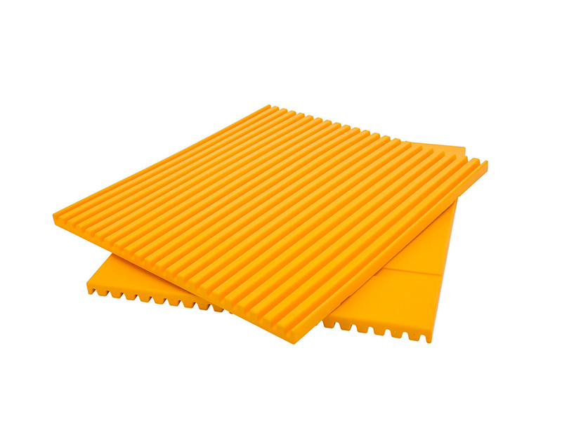 Column Protector For 24" Dia. Concrete Columns, 44"W x 42"H, Yellow