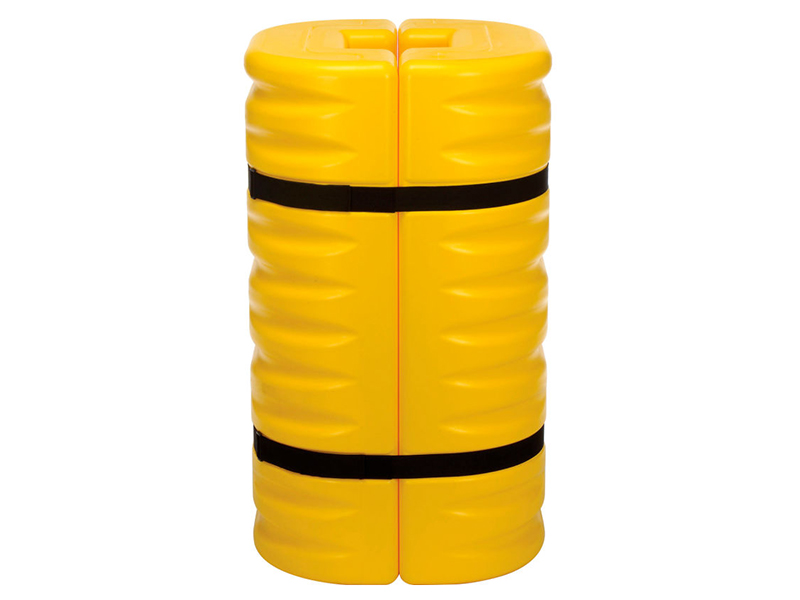Column Protector, 8" Opening, Yellow