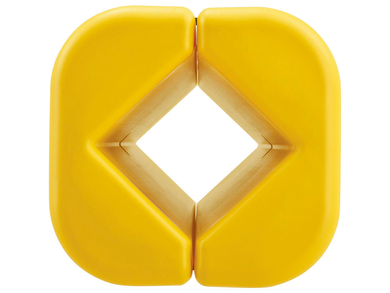 Column Protector, 4 - 6" Opening, Yellow