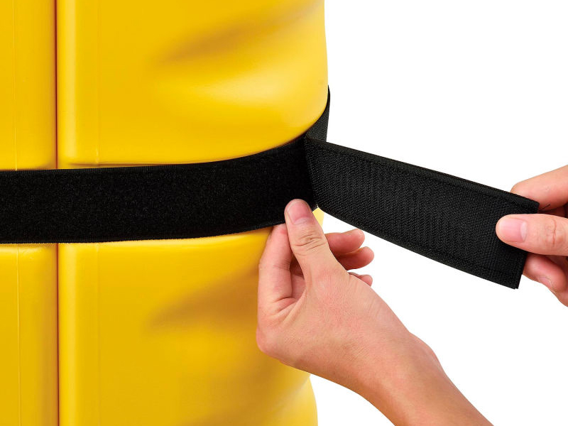Column Protector, 4 - 6" Opening, Yellow
