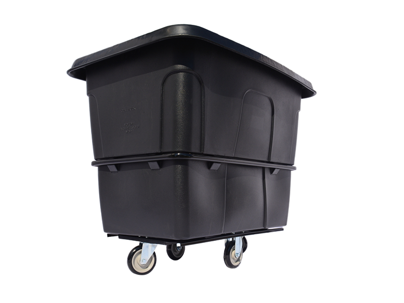 Cube Truck,8 Cu. Ft., 700 Lb. Load,Black