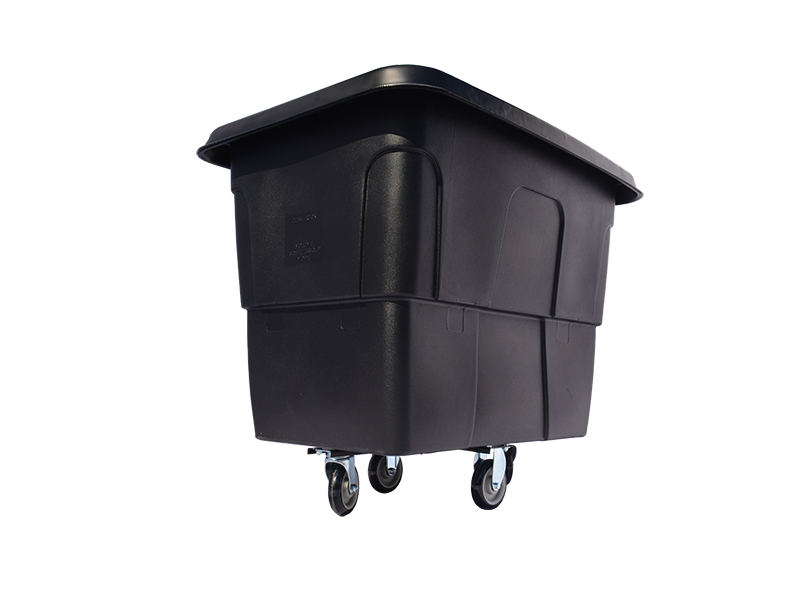 Cube Truck,14 Cu. Ft.,500 Lb. Load,Black
