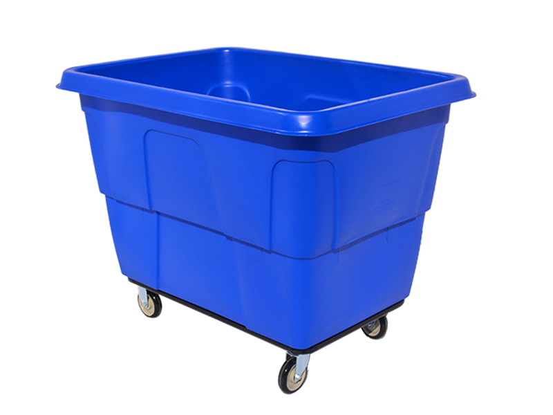 Basket Truck,27cu.ft,steel Base,800lb,Blue