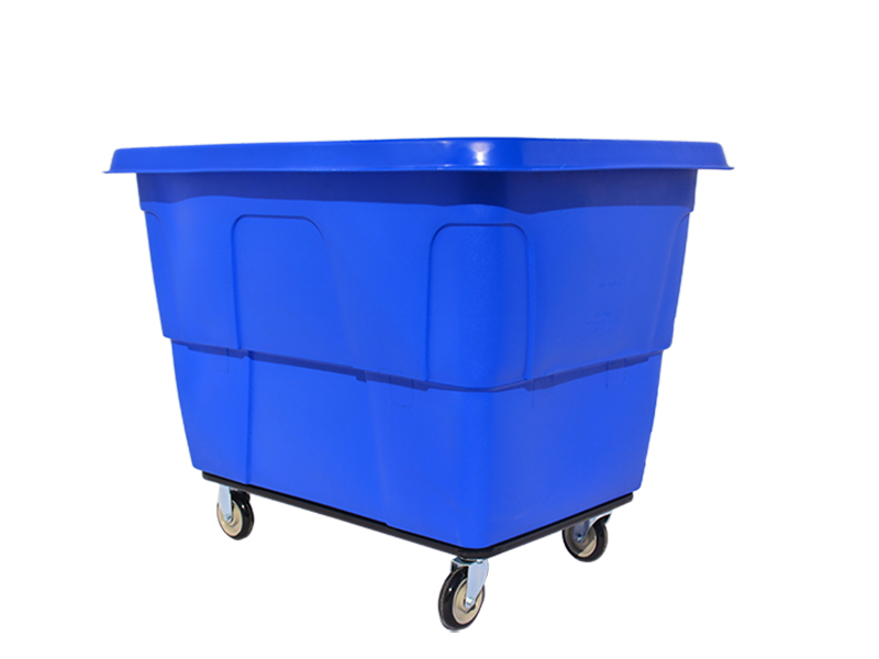 Basket Truck,20cu.ft,steel Base,800lb,Blue