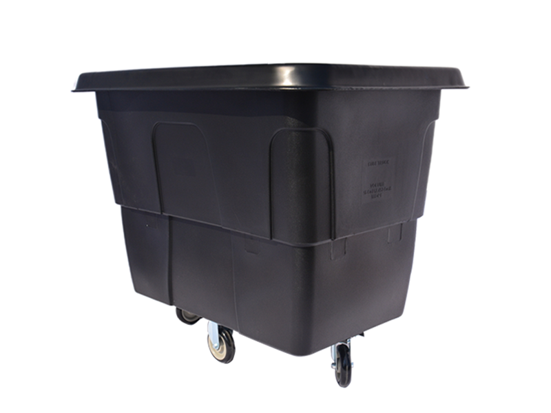 Cube Truck,14 Cu. Ft.,500 Lb. Load,Black