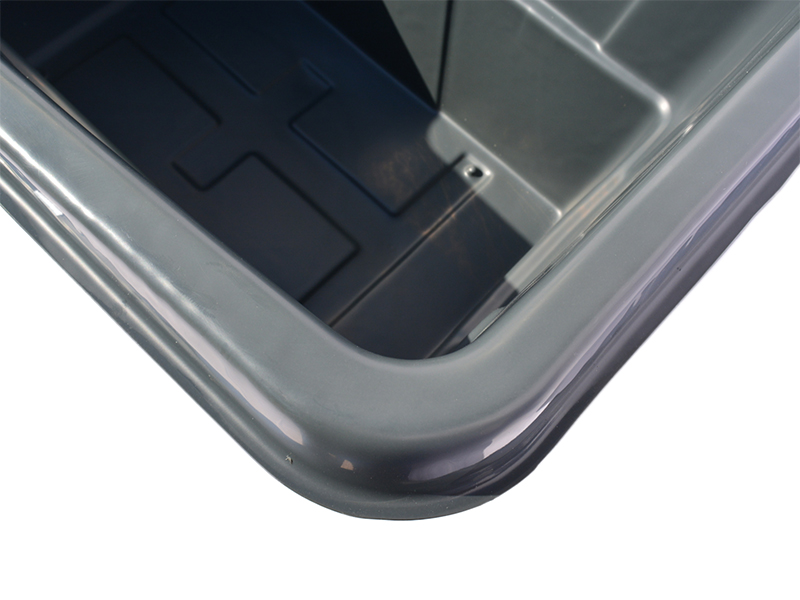 Cube Truck,27 Cu. Ft.,1200Lb. Load,Black