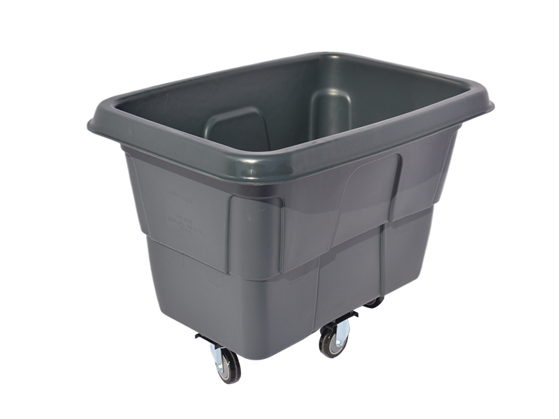 Cube Truck,8 Cu. Ft., 300 Lb. Load,Black
