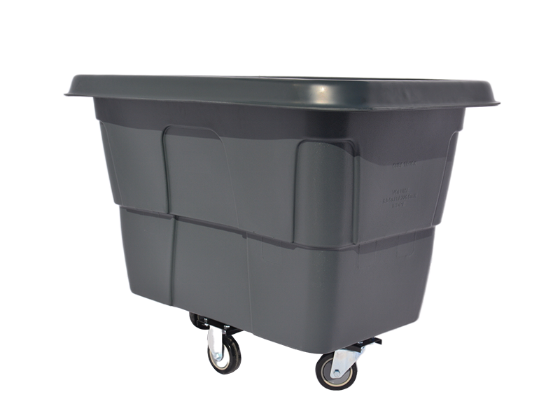 Cube Truck,8 Cu. Ft., 300 Lb. Load,Black
