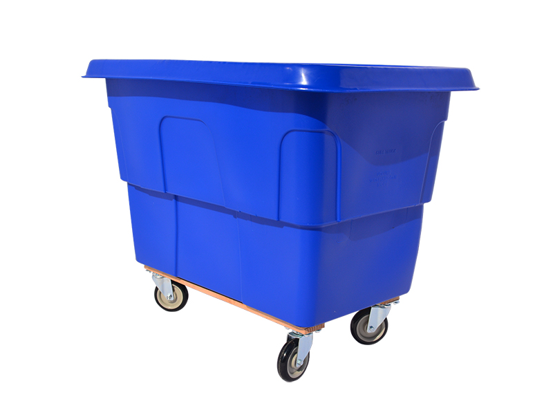 Basket Truck,14cu.ft, BU,Wood Base,600lb,Blue