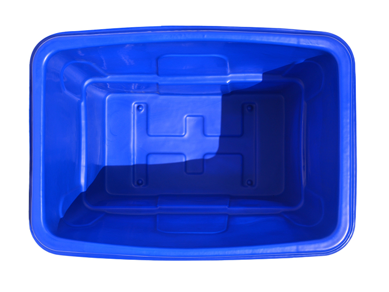 Basket Truck,14cu.ft, BU,Wood Base,600lb,Blue