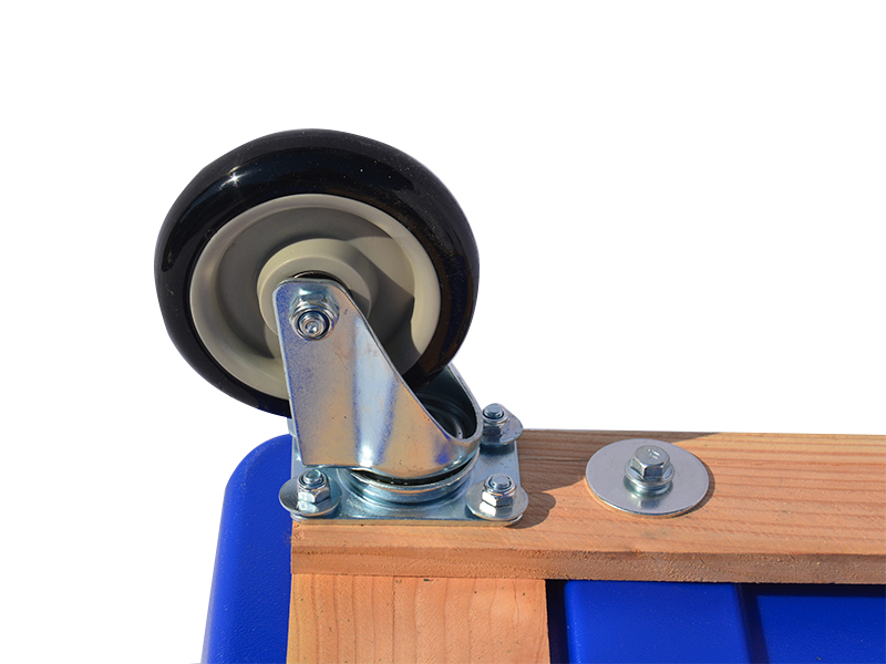 Basket Truck,14cu.ft, BU,Wood Base,600lb,Blue
