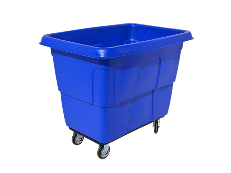 Basket Truck,16cu.ft,steel base,600lb,Blue