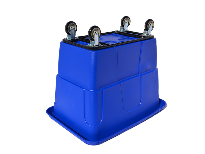 Basket Truck,16cu.ft,steel base,600lb,Blue