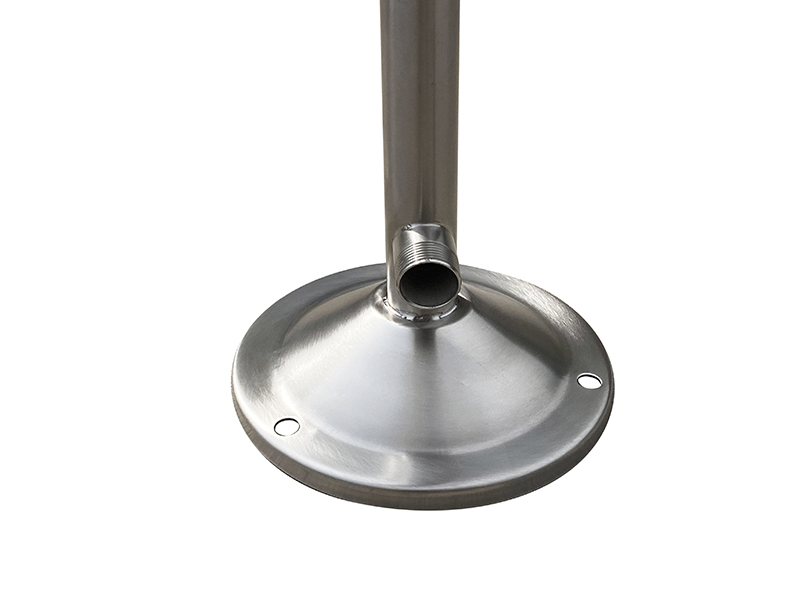 Emergency Eyewash Station, Pedestal Mount, Stainless Steel