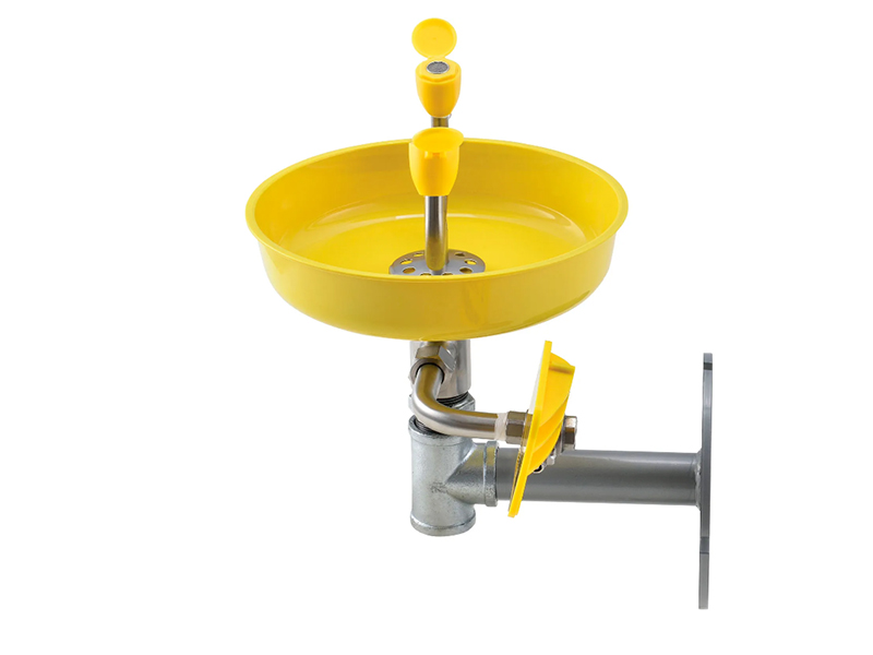 Emergency Eyewash Station, Wall Mount
