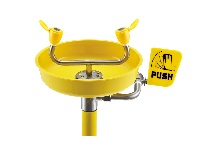 Emergency Eyewash Station, Pedestal Mount