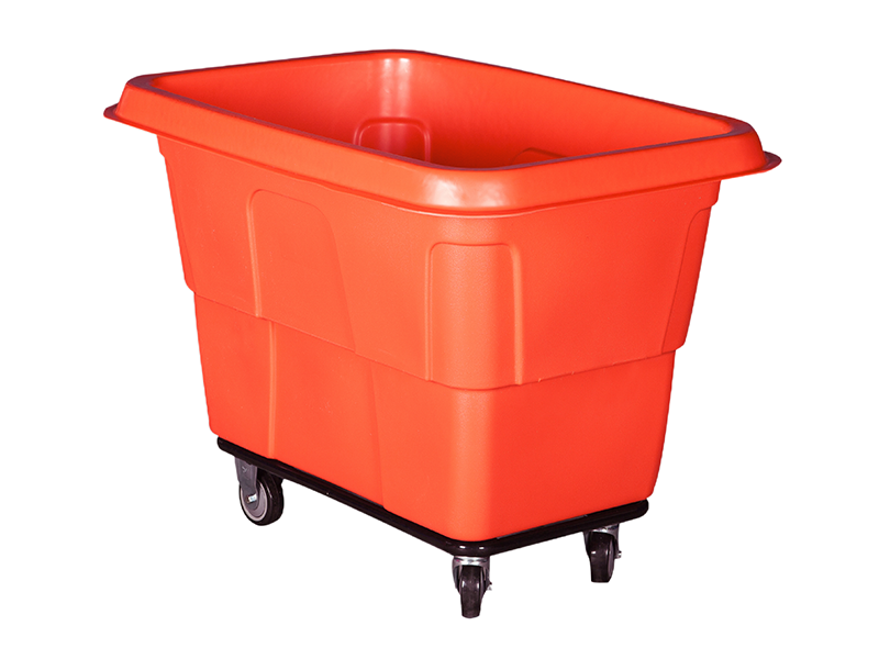 Basket Truck,8 cu.ft,steel base,500lb,Red