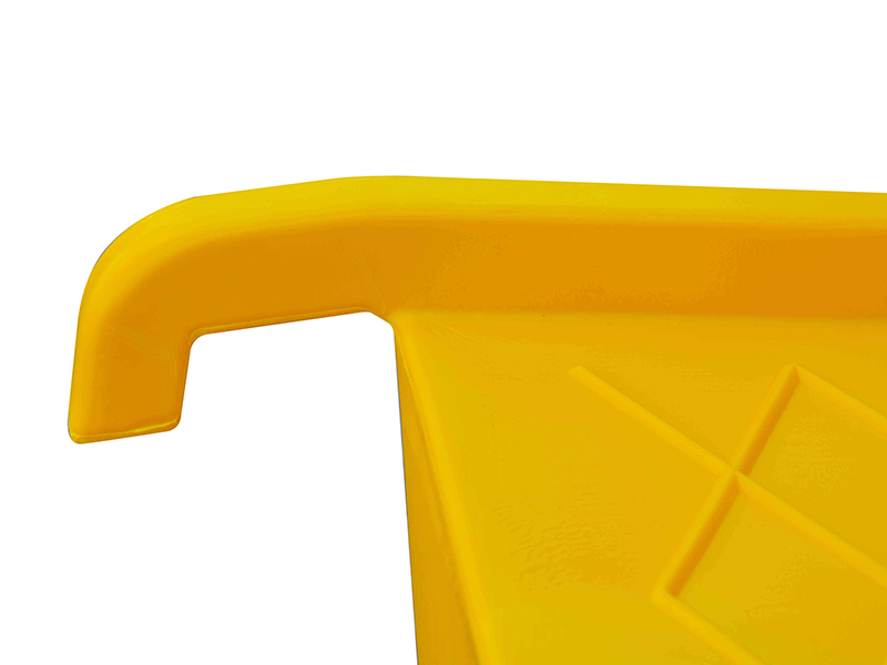 Polyethylene Spill Containment Platform Ramp, 1500 Lb. Capacity