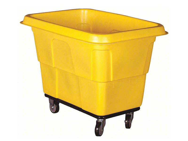 Basket Truck,8 cu.ft,steel base,500lb,Yellow